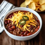 Easy Ground Beef Chili