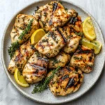 Grilled Lemon Herb Chicken Breasts