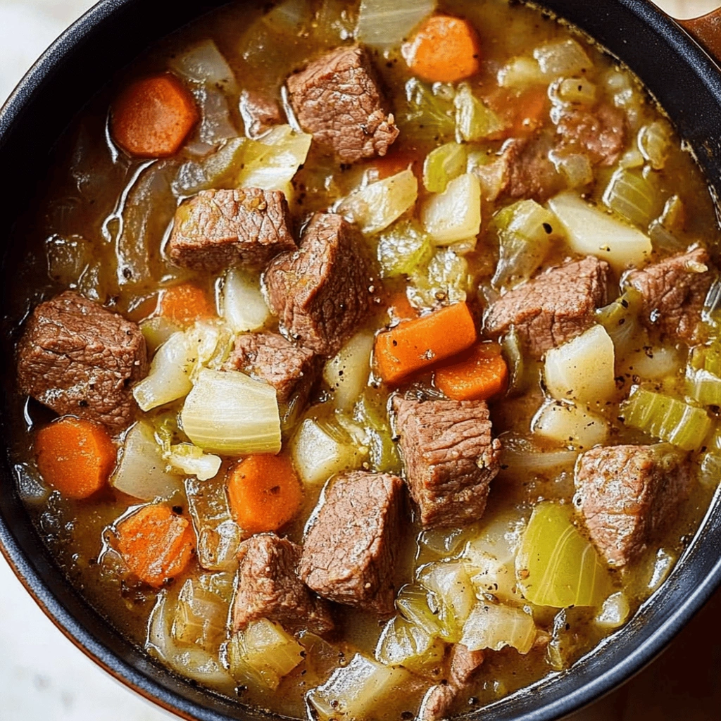 Slow Cooker Corned Beef and Cabbage Stew
