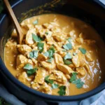Slow Cooker Thai Peanut Chicken