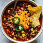 crockpot taco soup recipe