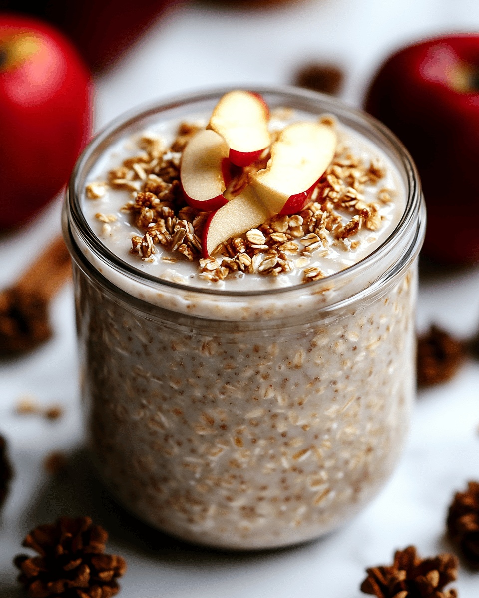 Apple Pie Overnight Oats