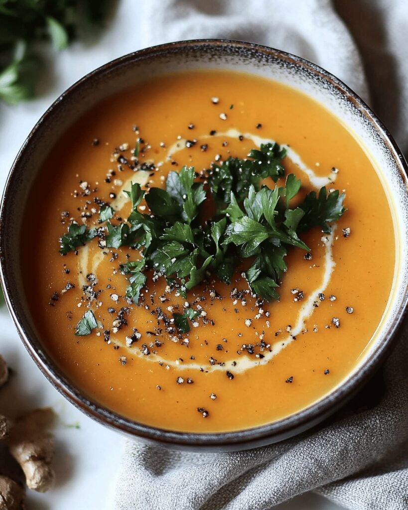 Carrot and Ginger Soup