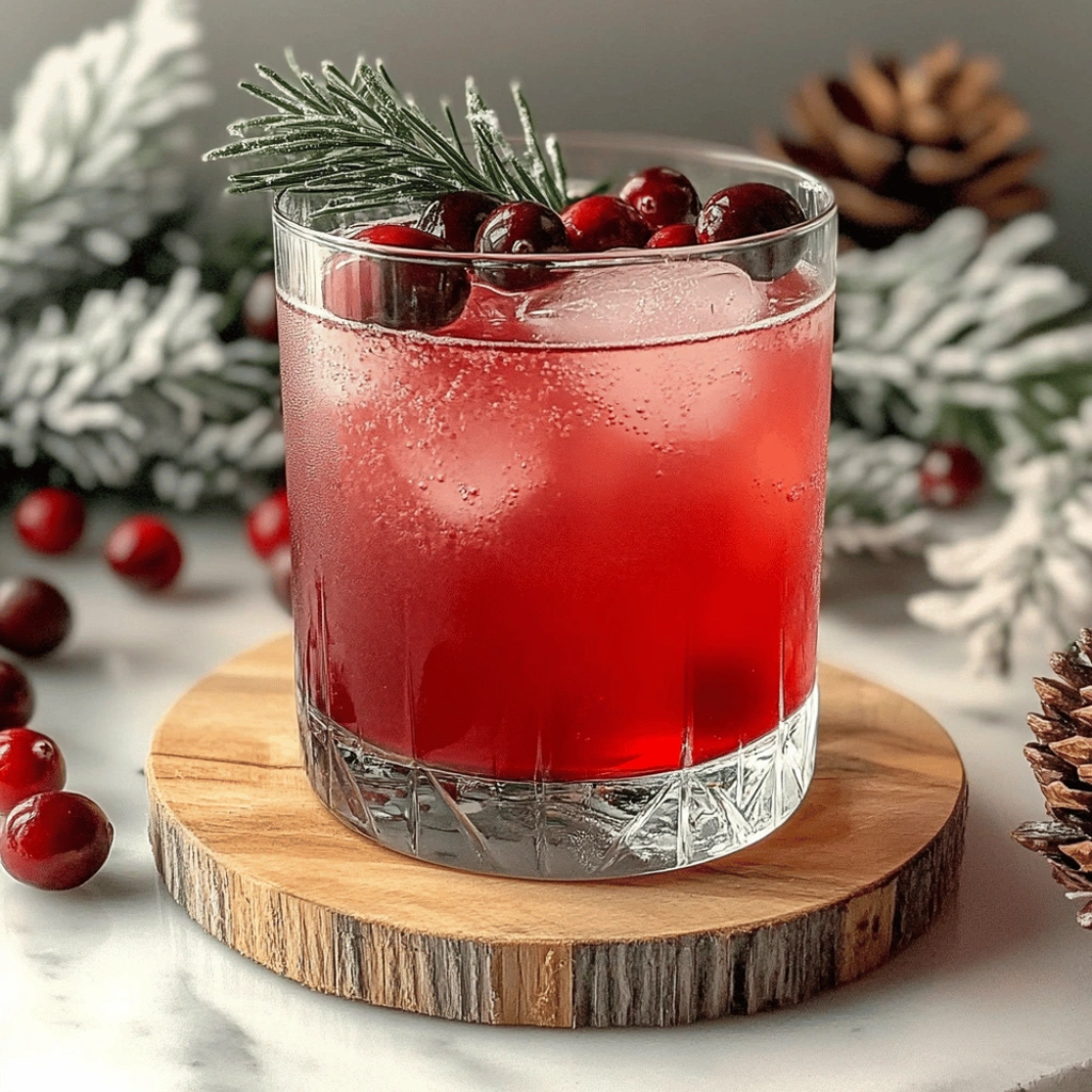 Cranberry Gin Cocktail