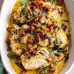 Crockpot Tuscan Chicken