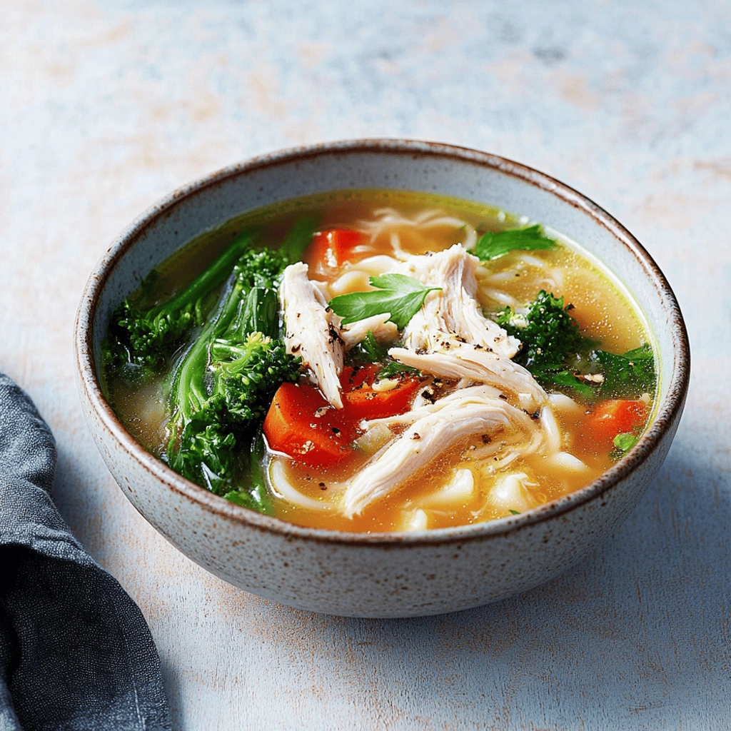 Healthy Chicken Noodle Soup