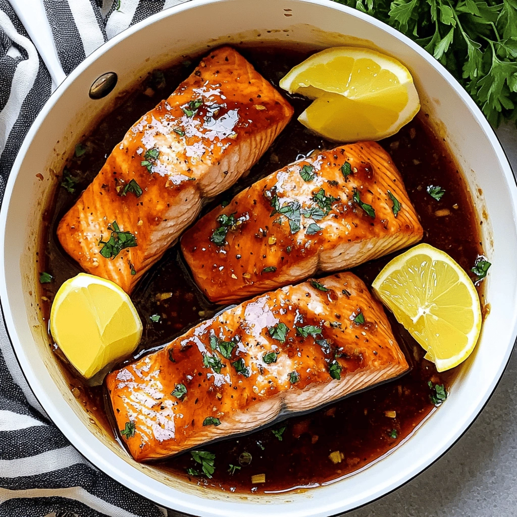 Honey Garlic Salmon