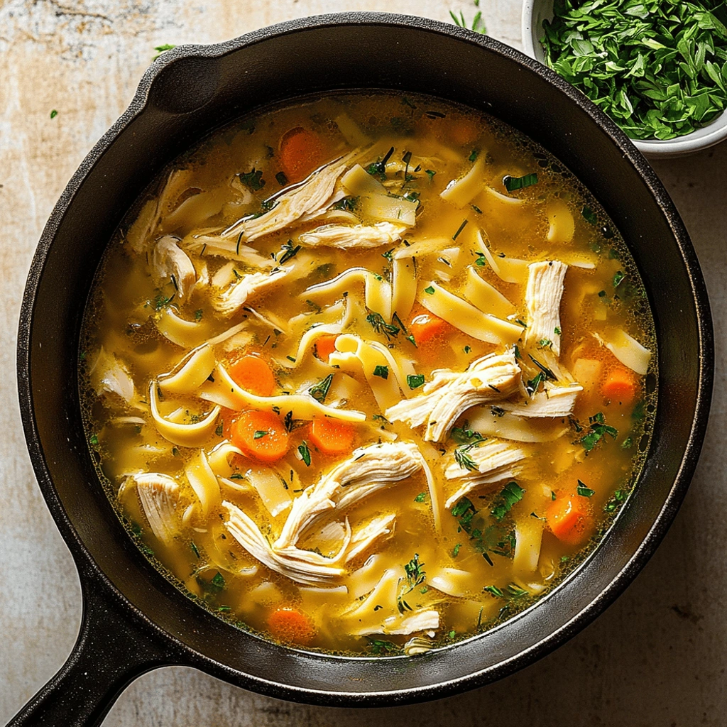 Quick Chicken Noodle Soup