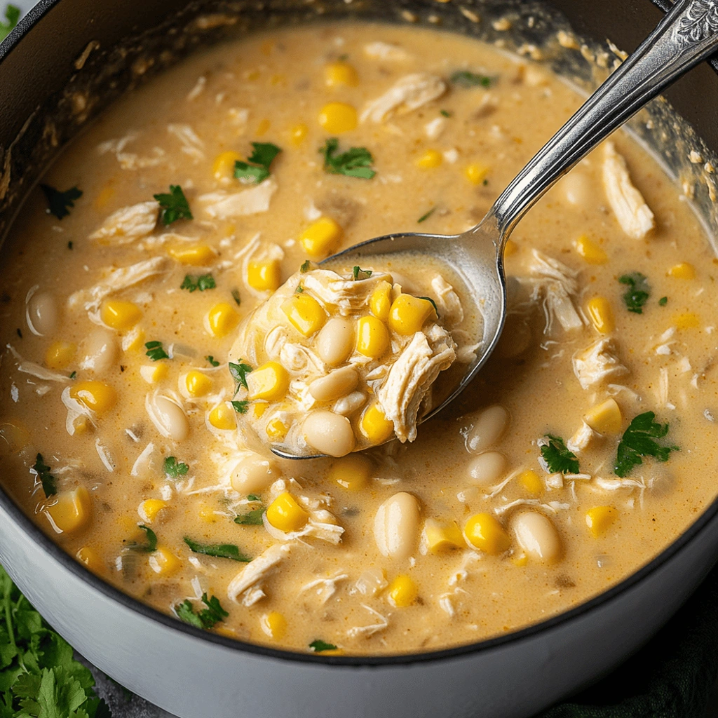 Stove Top White Chicken Chili