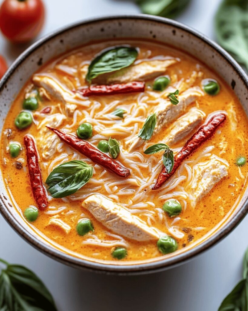 Thai Red Curry Noodle Soup