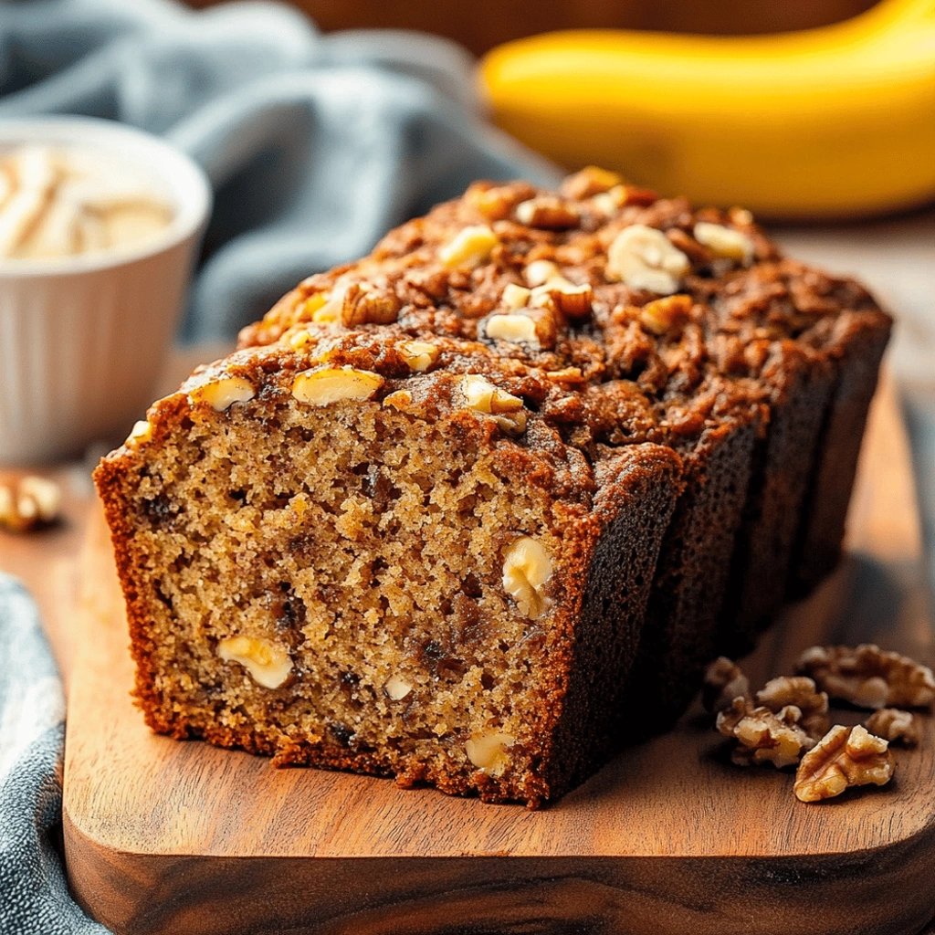 Walnut Banana Bread