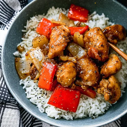 Black Pepper Chicken