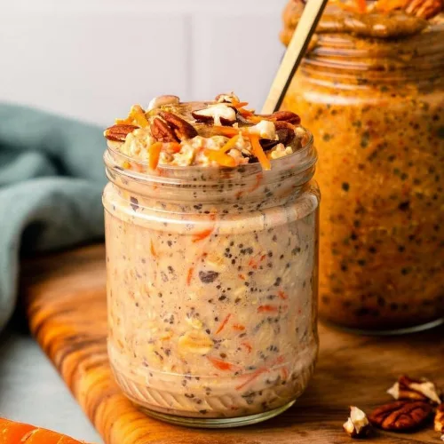 Carrot Cake Overnight Oats