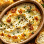 Cheesy Baked Garlic Dip