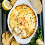 Cheesy Hot Shrimp Dip
