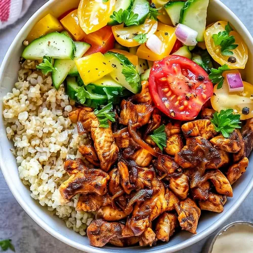 Chicken Shawarma Bowl