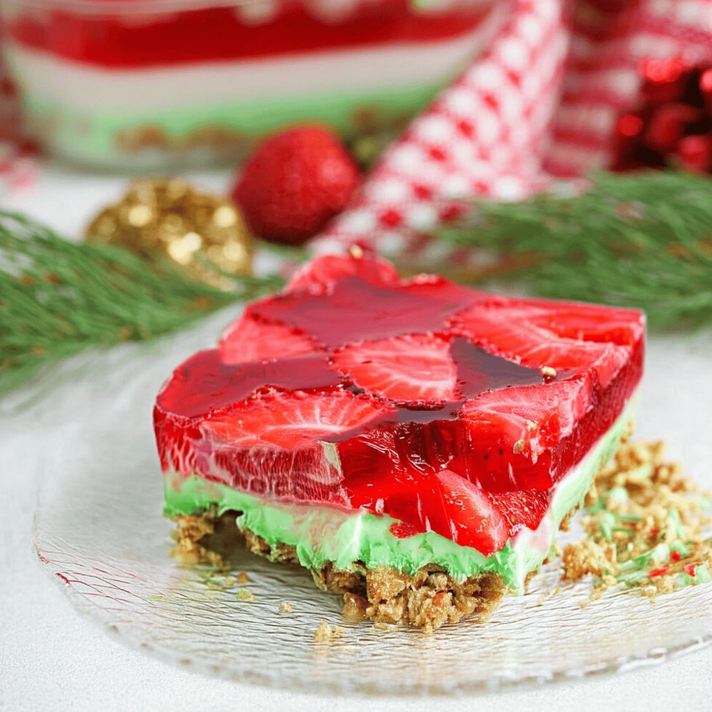 Christmas Pretzel Salad