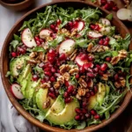 Christmas Salad with Pomegranate