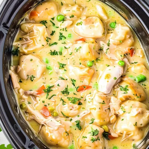 Crockpot Chicken And Dumplings