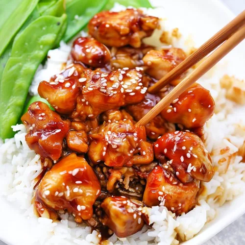 Healthy Sesame Chicken