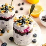 Lemon Blueberry Overnight Oats