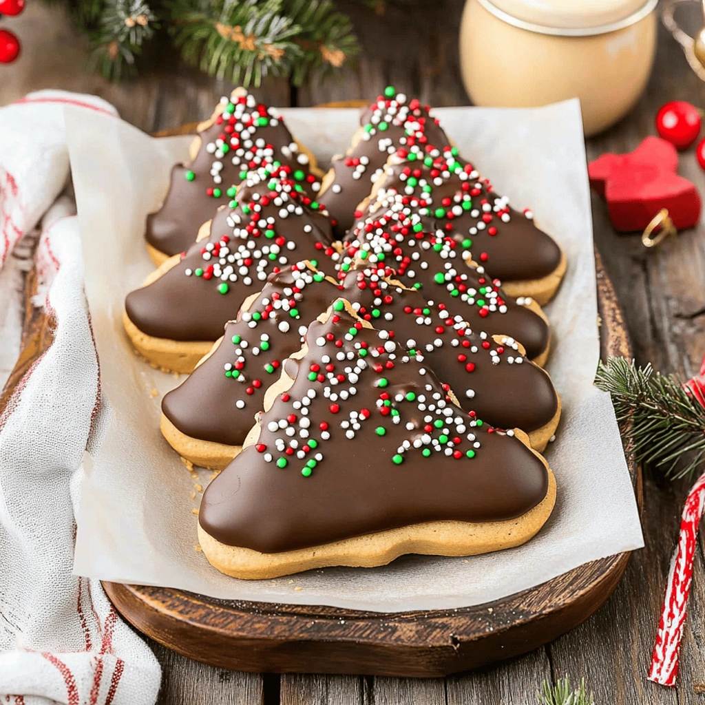 Millionaire Shortbread Christmas Trees