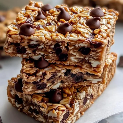 No Bake Granola Bars