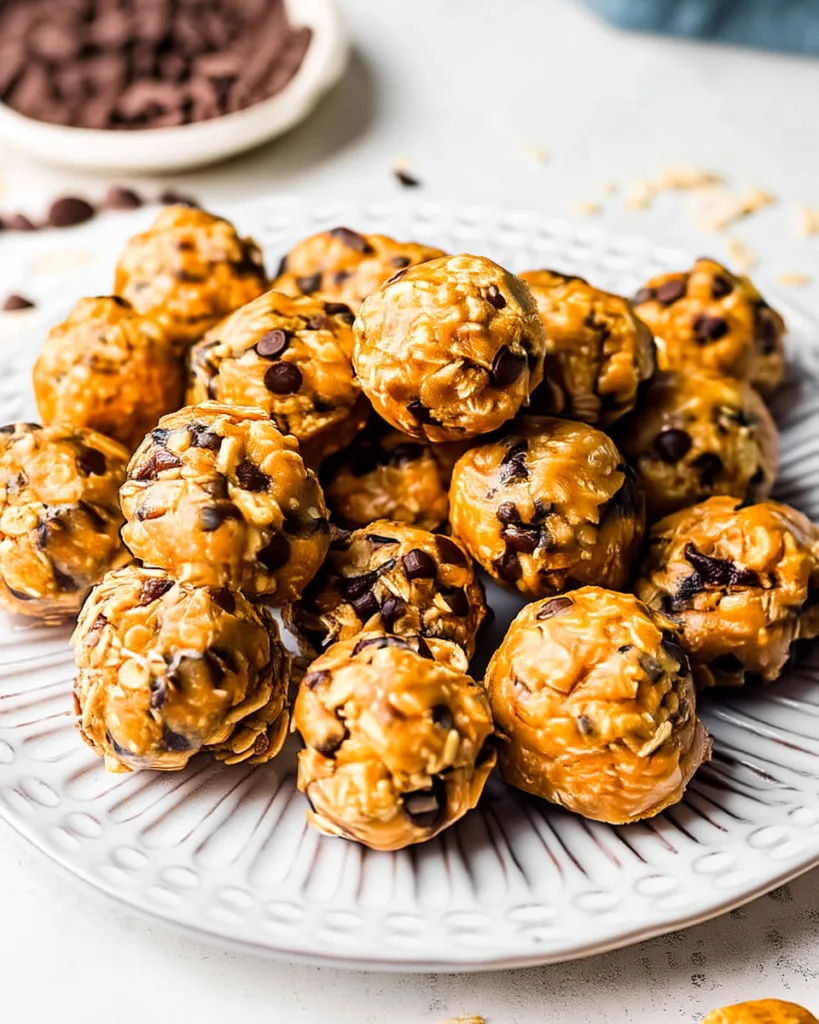 Easy Oatmeal Protein Balls