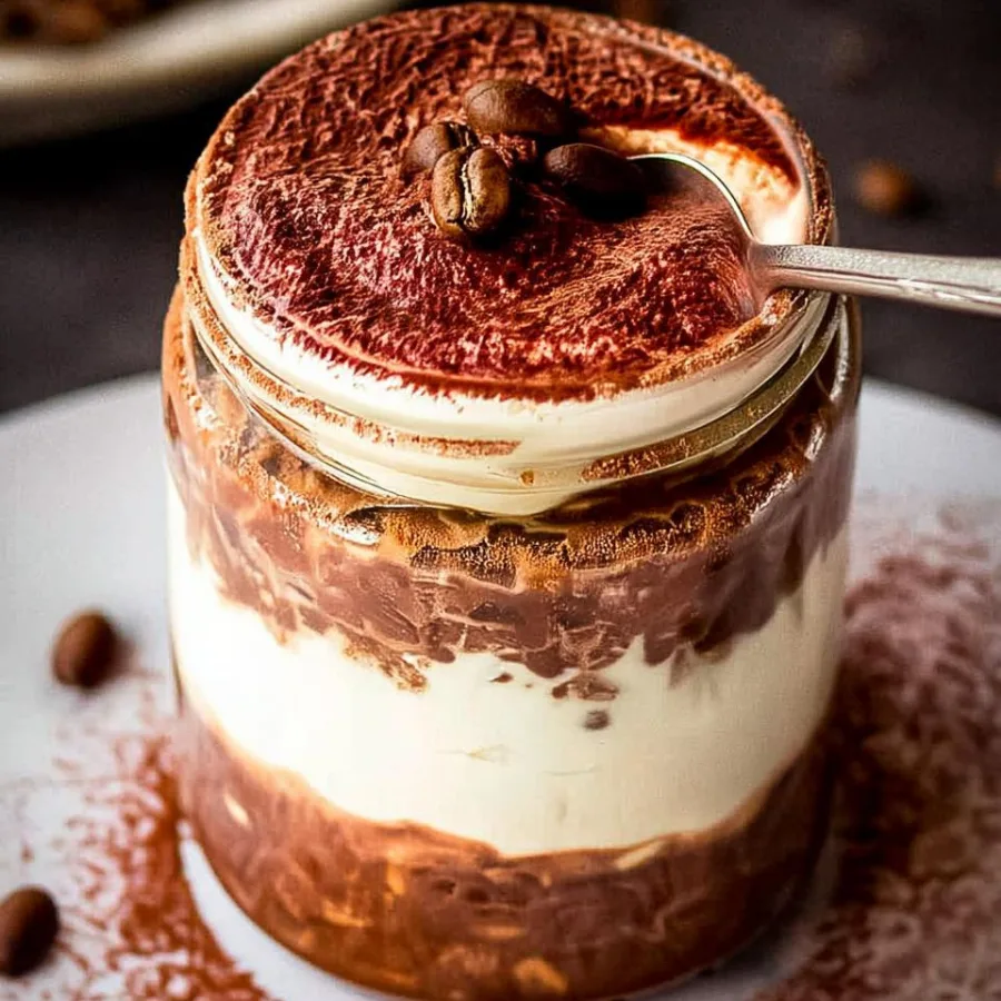 Tiramisu Overnight Oats