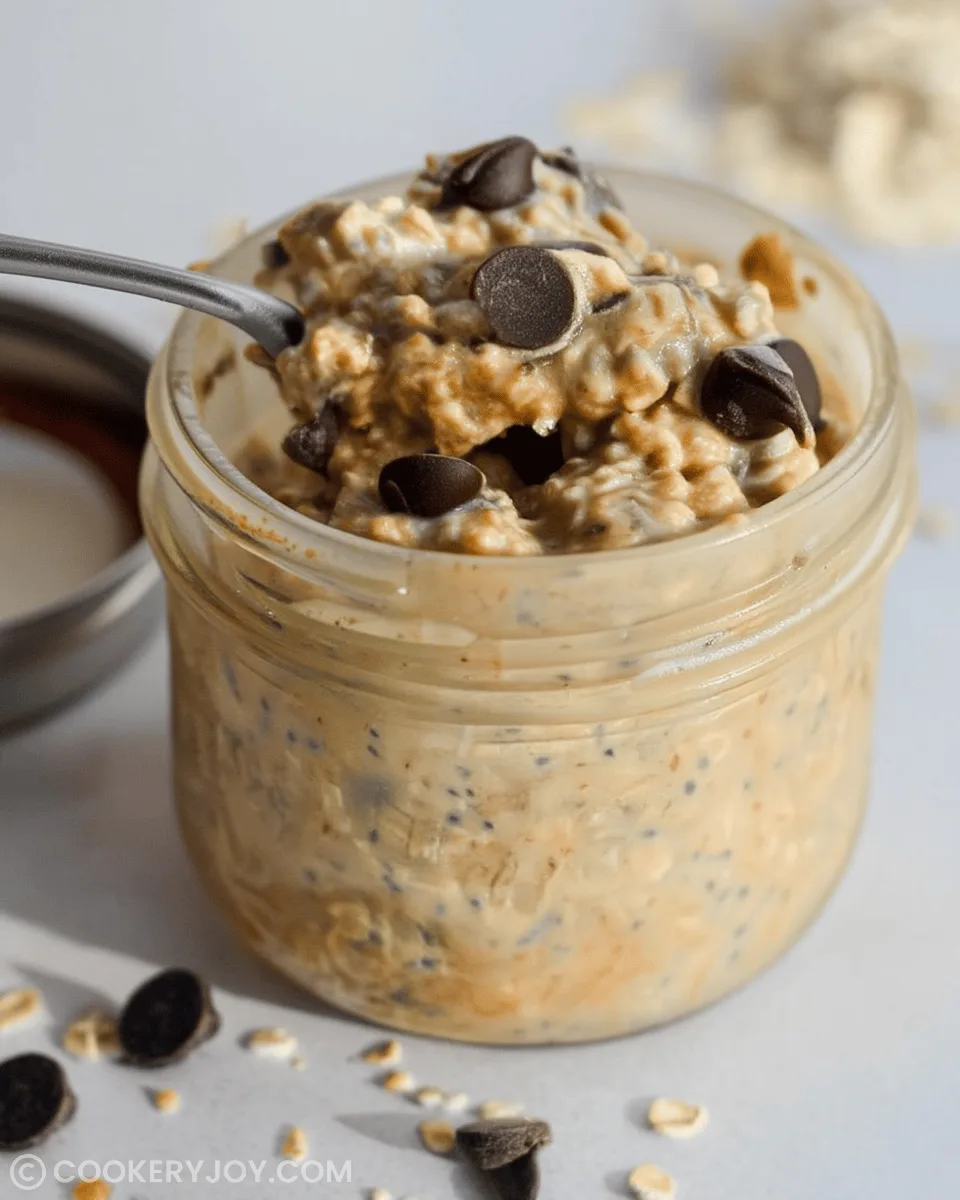 chocolate-chip-cookie-dough-overnight-oats
