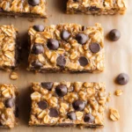 healthy banana oatmeal bars
