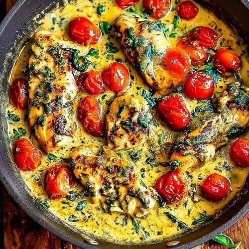 Creamy Pesto Chicken