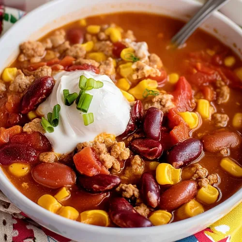 Easy Taco Soup Recipe