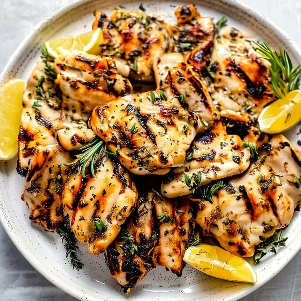 Grilled Lemon Herb Chicken