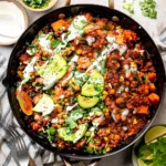 Ground Beef and Zucchini Skillet