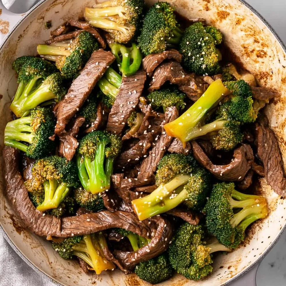 Healthy Beef and Broccoli