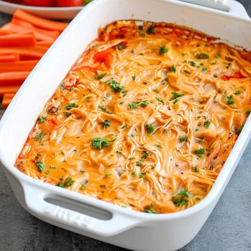 Keto Buffalo Chicken Dip