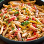 One Pot Creamy Cajun Chicken Pasta
