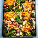 Sheet Pan Chipotle Chicken Thighs with Broccoli