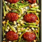 Sheet Pan Mini Meatloaf