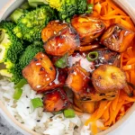 Teriyaki Salmon Bowls