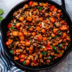 Tex-Mex Sweet Potato Hash