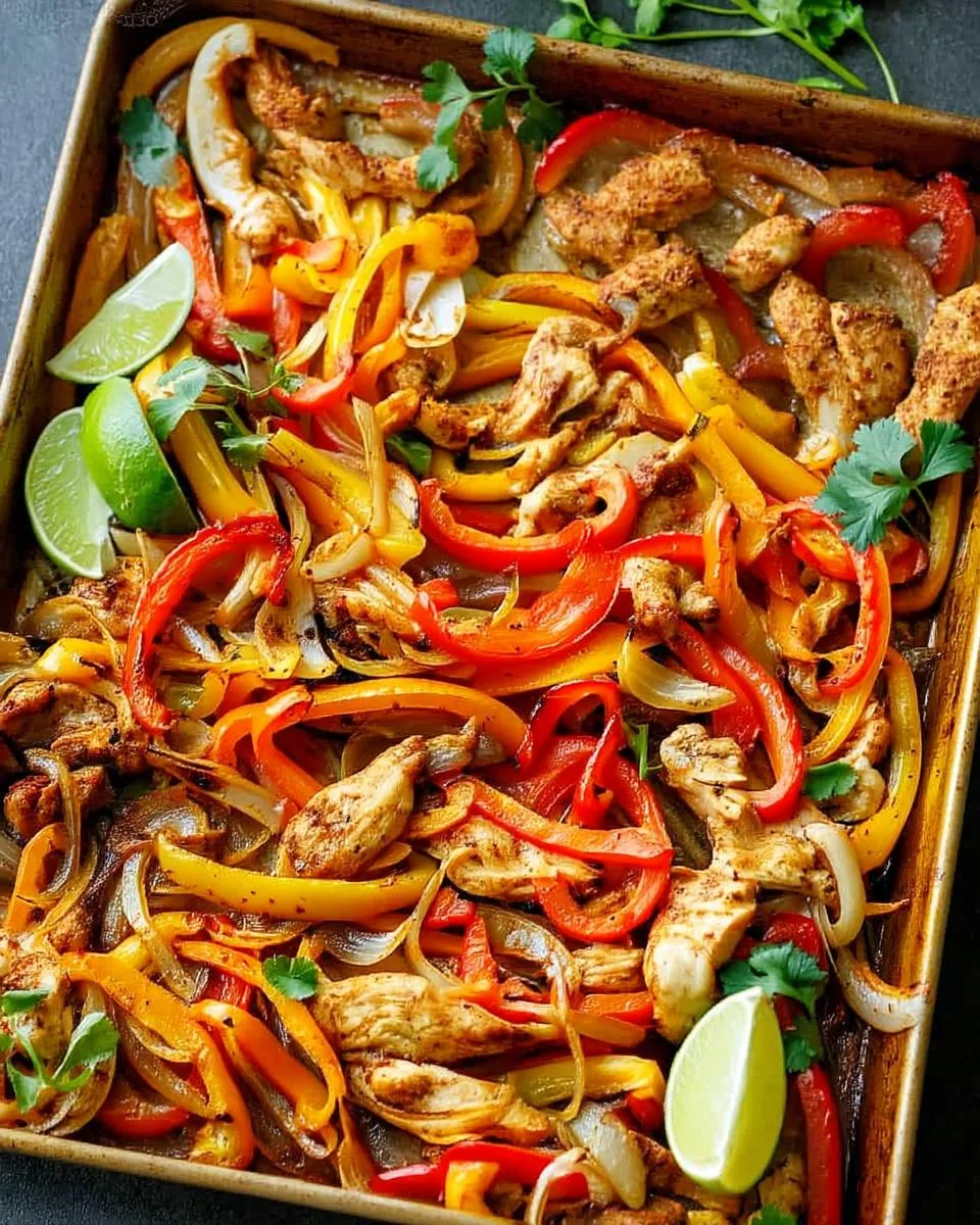 sheet-pan-chicken-fajitas