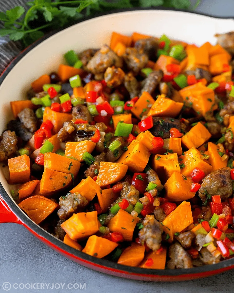 sweet-potato-hash-with-sausage