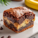 3-Ingredient Banana Brownies