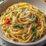 Lemon Asparagus Pasta