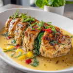 Spinach and Feta Stuffed Chicken