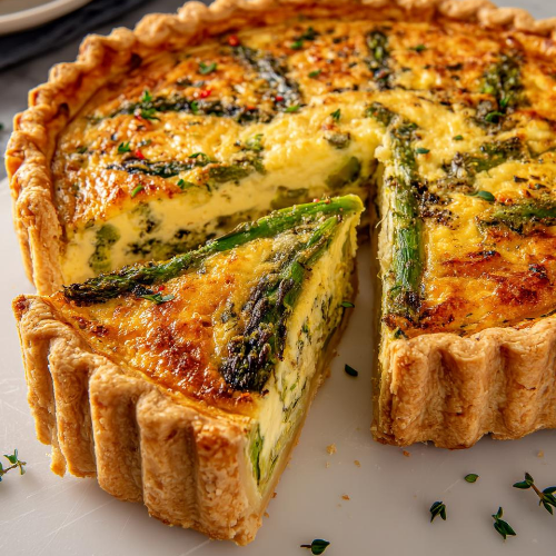 Spring Vegetable Quiche