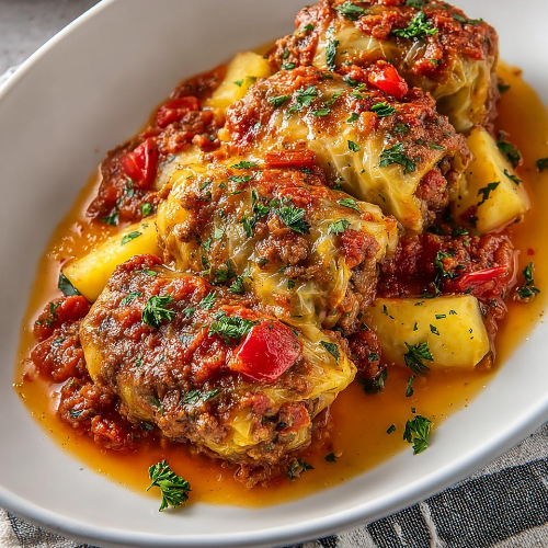 Unstuffed Cabbage Rolls