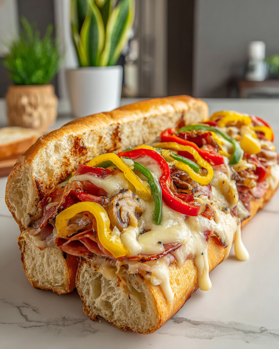 baked-italian-sub-sandwiches